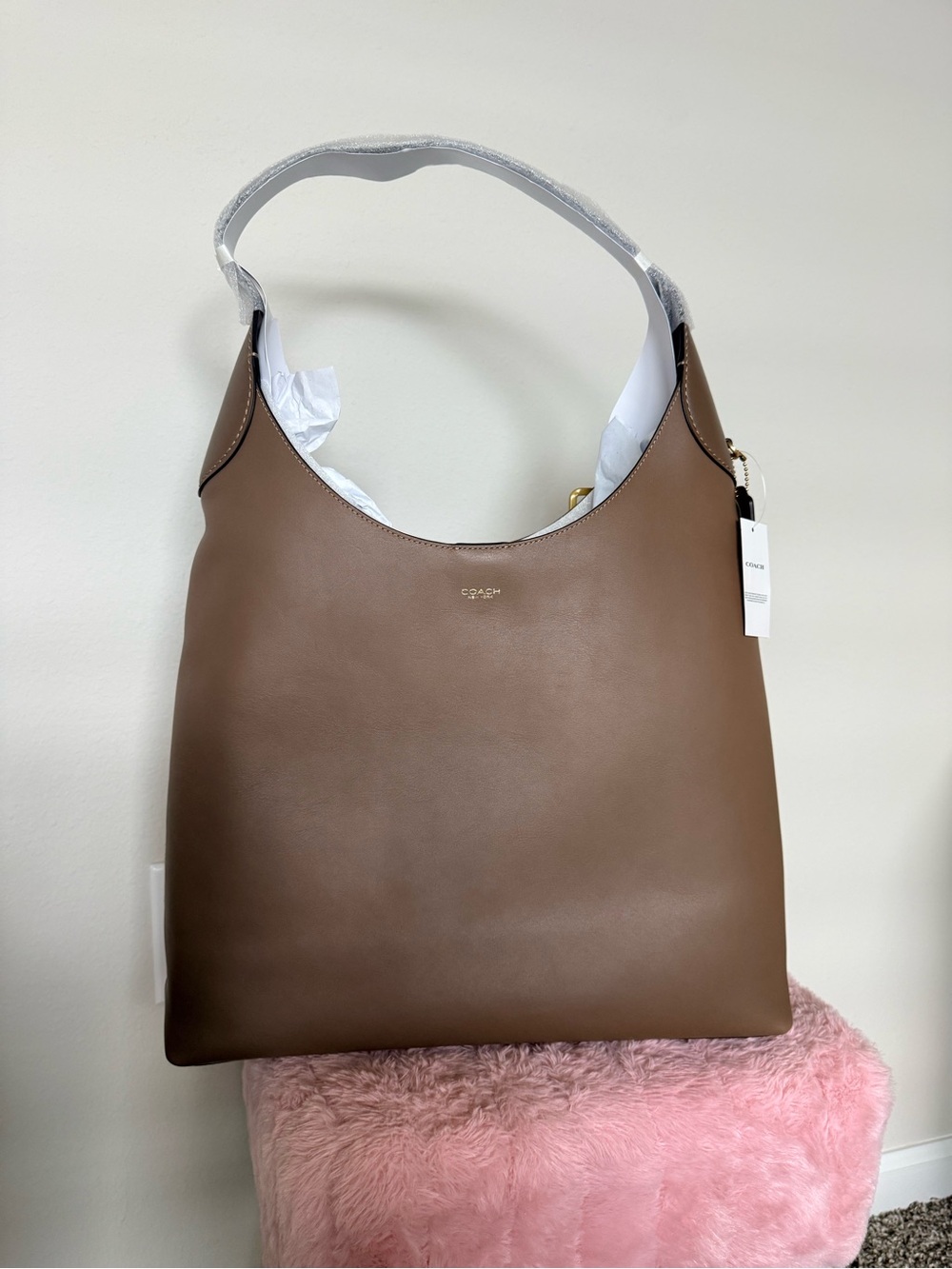 Coach Brooklyn 39 in Dark Stone